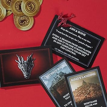 Monopoly House of the Dragon Edition Board Game | Based on the Hit TV Series | Ages 17 and Up | 2 to 6 Players | Strategy Games