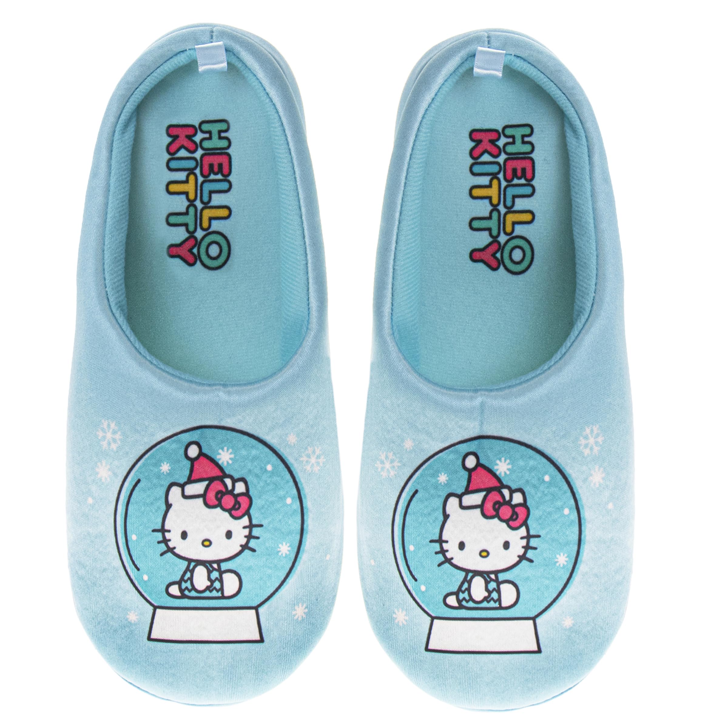 Josmo Hello Kitty Sanrio Women House Slippers Cozy Warm Indoor Slippers