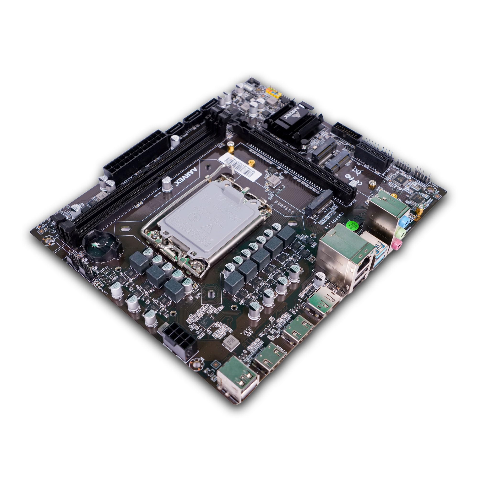 H610M Micro ATX Motherboard LGA1700 | Supports 12th, 13th & 14th Gen Core i9/i7/i5/i3, Pentium Gold & Celeron Processors | DDR4 64GB | PCIe 4.0 | M.2 NVMe | SATA 6Gb/s | HDMI, VGA, Gigabit LAN-picture-19
