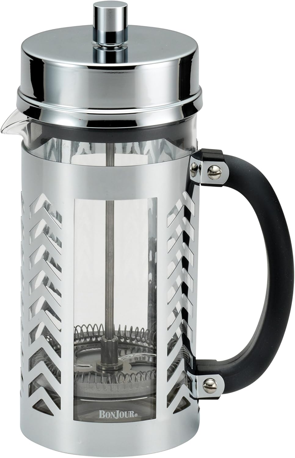 BonJour French Press Steel, 12Cup by Polished Stainless