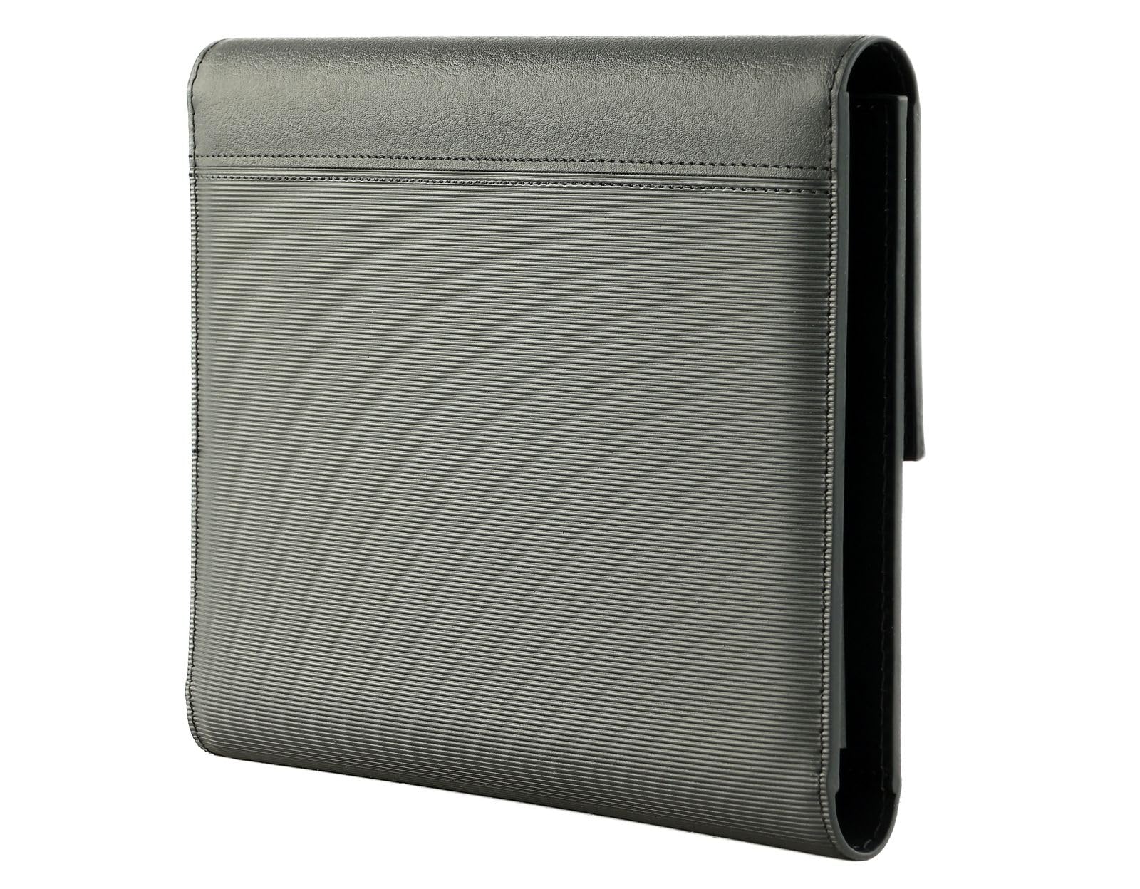 HUGO BOSS caso de escritura Gear Pinstripe Writing Set Black negro