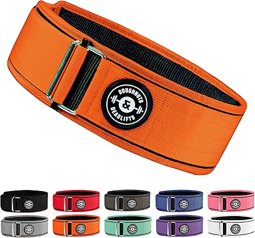 Cinturón de levantamiento de pesas para sentadillas, cinturón de levantamiento de pesas para peso muerto, soporte de espalda de 4 pulgadas para