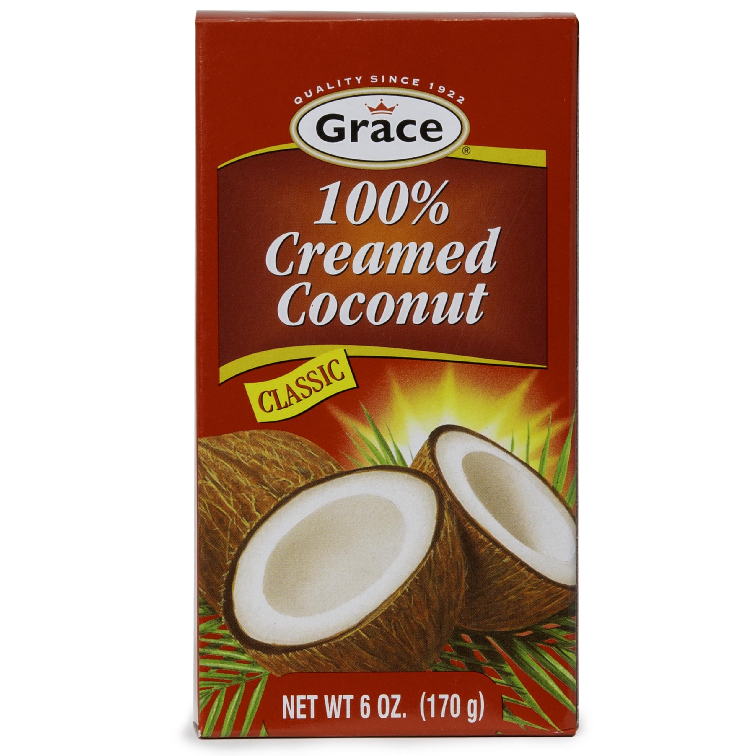 Grace Coconut Cream - Net Wt. 6 oz