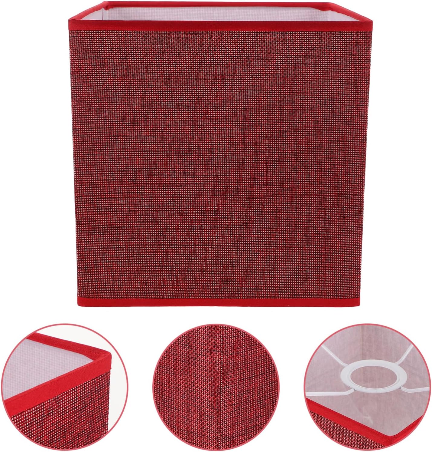 ABOOFAN Cloth Lampshade Replacement Shade for Table and Ceiling Lamps Detachable Design and Material Modern Decor for Living Room and Bedroom Easy to Install and