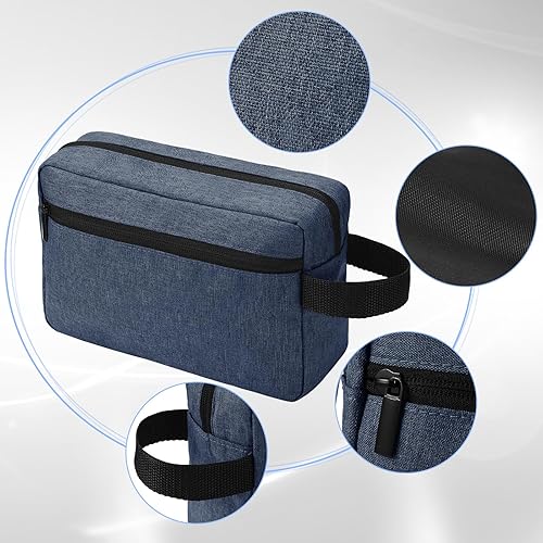 Miniatura 2 de Paterr 16 piezas de neceser de viaje para mujeres y hombres, bolsa de afeitar grande resistente al agua, bolsa de cosméticos colgante con asa y