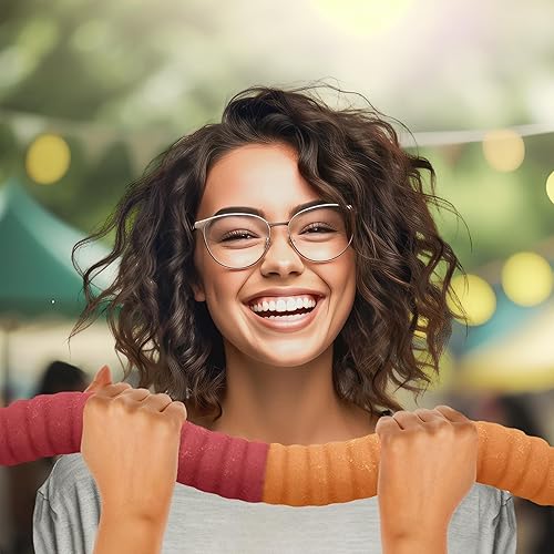 Miniatura 2 de Gusano de gomita gigante agrio  Caramelo de gomita grande de 2 libras con gran sabor picante de GGB Candies (cerezanaranja)