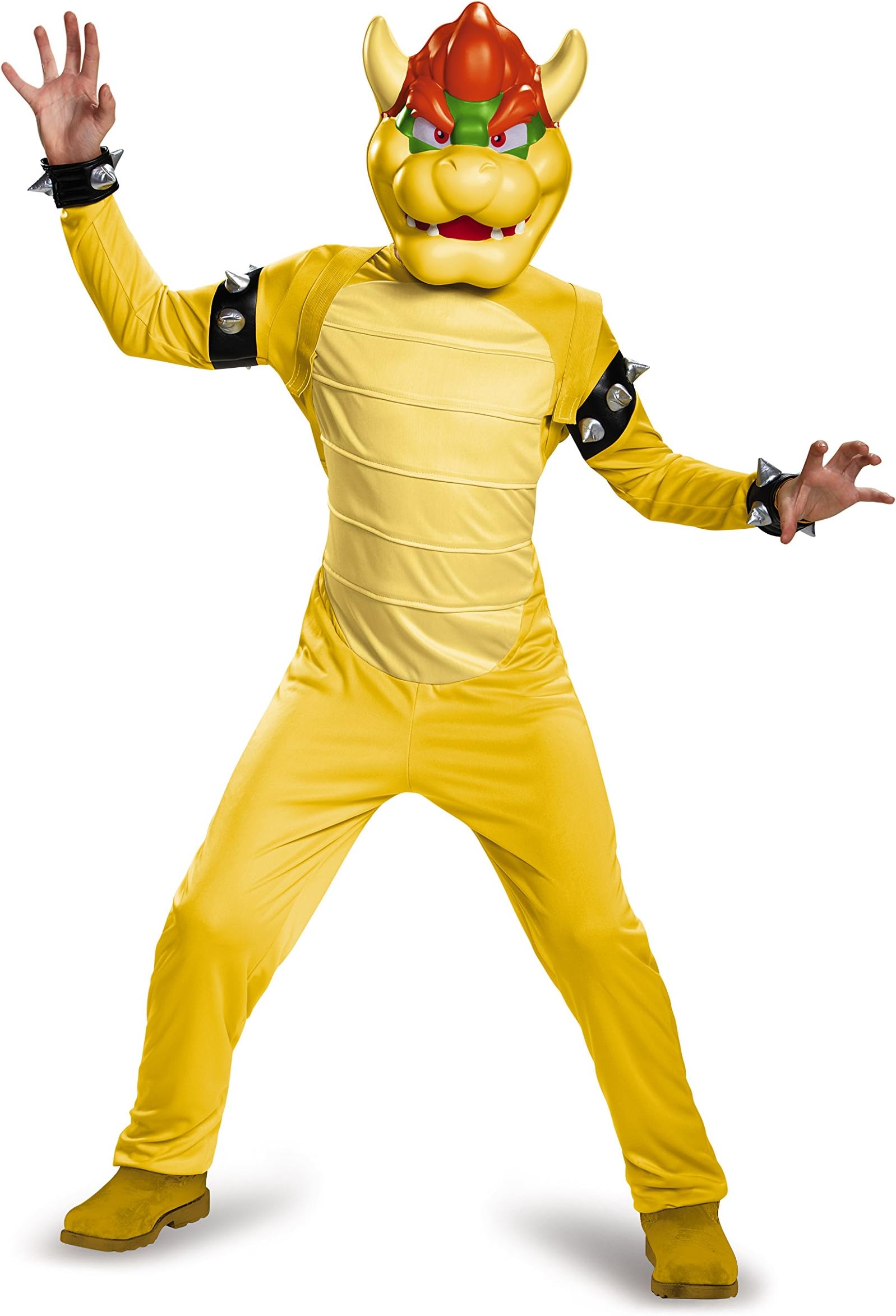 Disguise Bowser Deluxe Costume, Small (4-6)