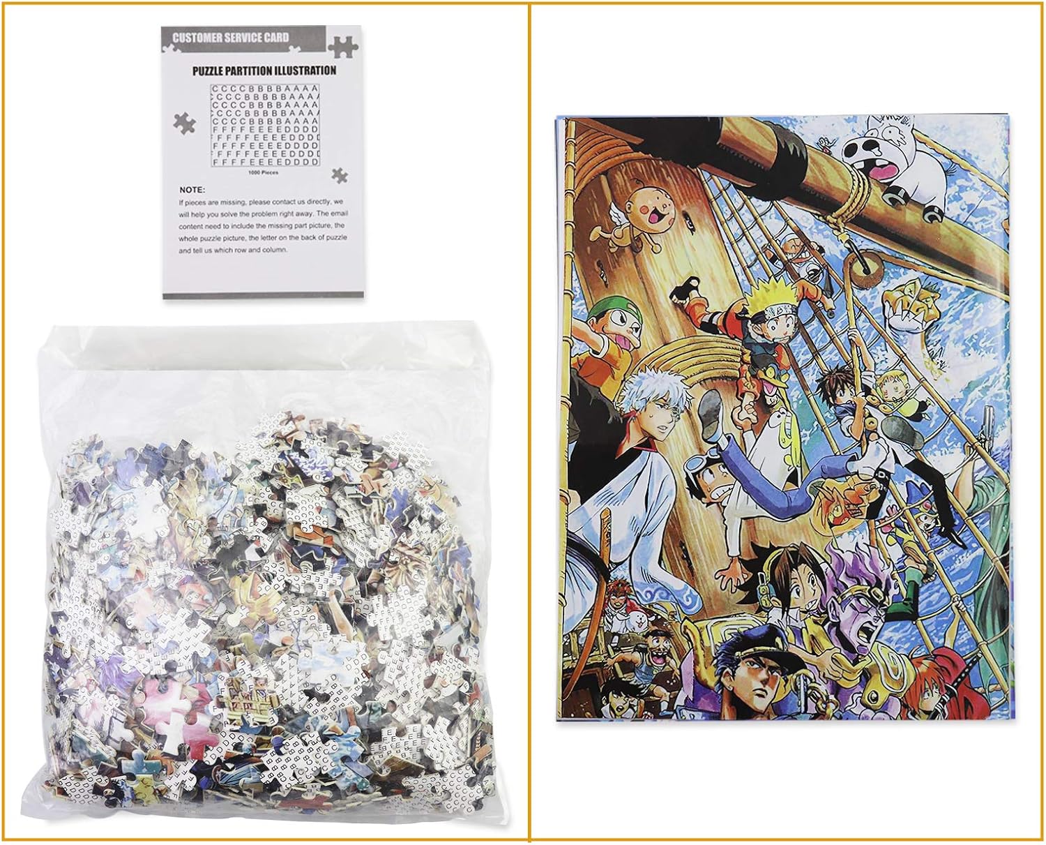 Buy One Piece Jojo S Bizarre Adventure Naruto My Hero Academia Hunter X Hunter Puzzles For Adults 1000 Pieces Anime Jigsaw Puzzles 30x In Online In Vietnam B08n61cxkd
