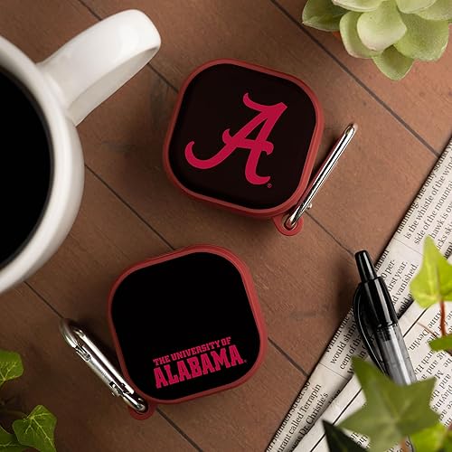 Miniatura 2 de AFFINITY BANDS Alabama Crimson Tide HDX - Funda compatible con Samsung Galaxy Buds Pro (color negro clásico)