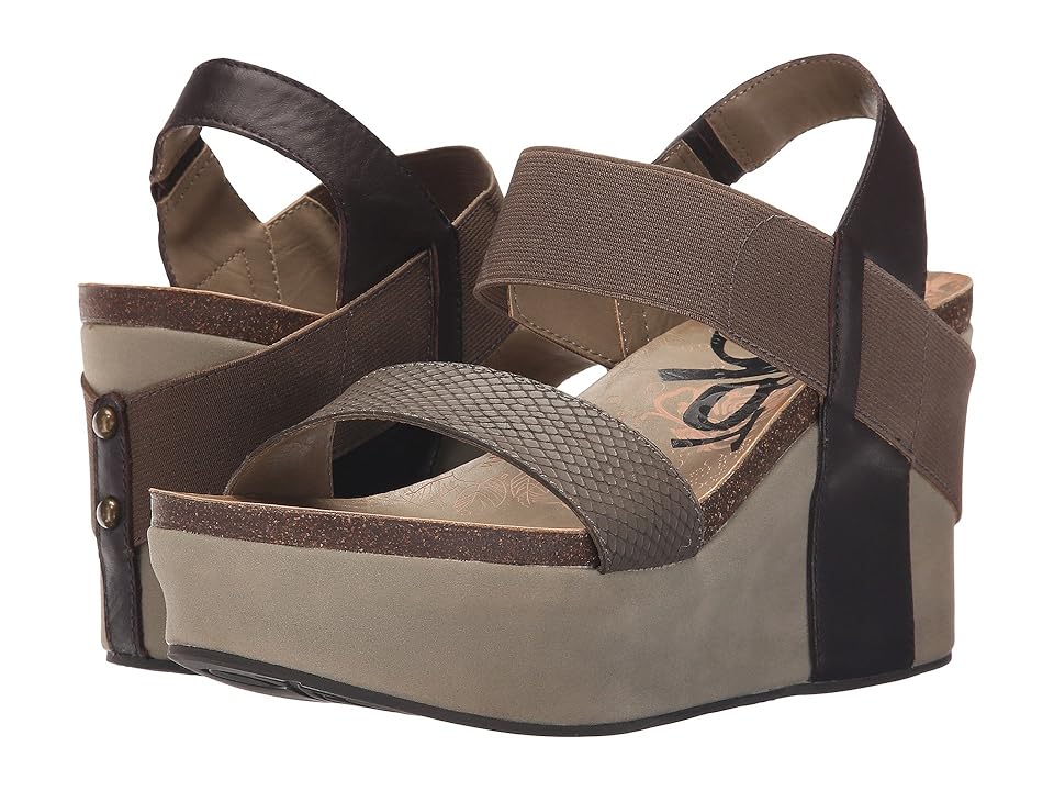 

OTBT Bushnell (Mint) Women's Wedge Shoes, Green