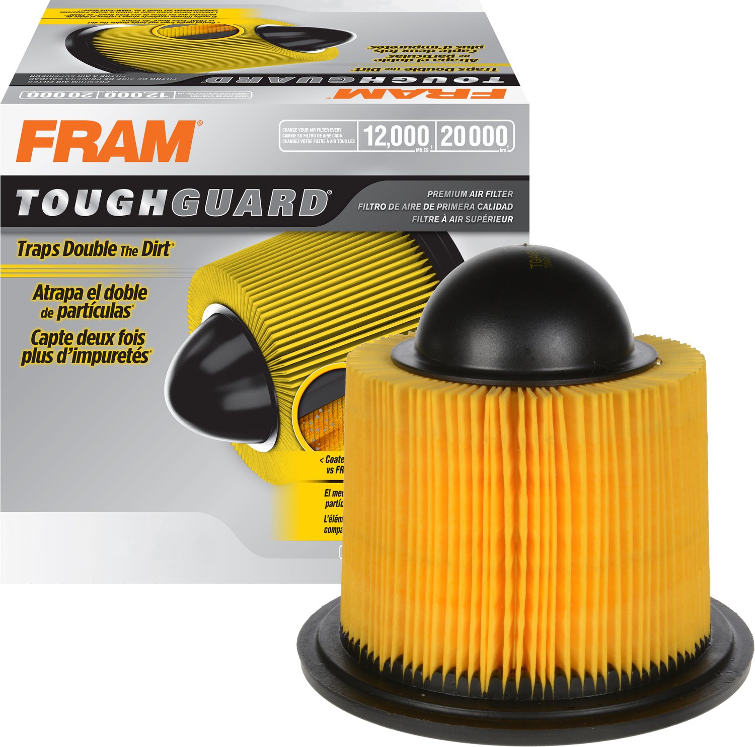 Photo 1 of FRAM TGA8039 Tough Guard Rigid Cone Air Filter for Ford and Lincoln Vehicles