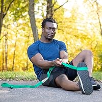 Vista 8 de OPTP La Correa de Estiramiento Original con Libro de Ejercicios, para Ejercicios de Flexibilidad y Movilidad. Correas de Estiramiento para Terapia