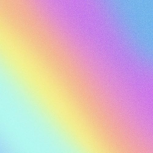 Coavas - Película de privacidad para ventana de vidrio con diseño de vitral arcoíris, adhesivo estático esmerilado decorativo, vinilo opaco con