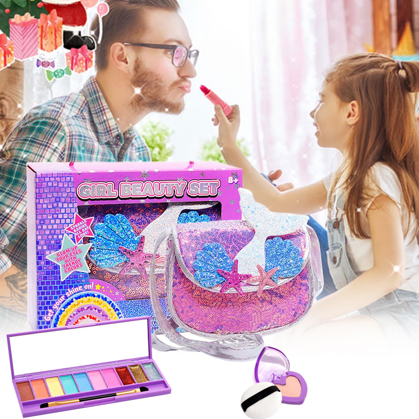 Juego De Maquillaje De Interactivo Y Lavable
