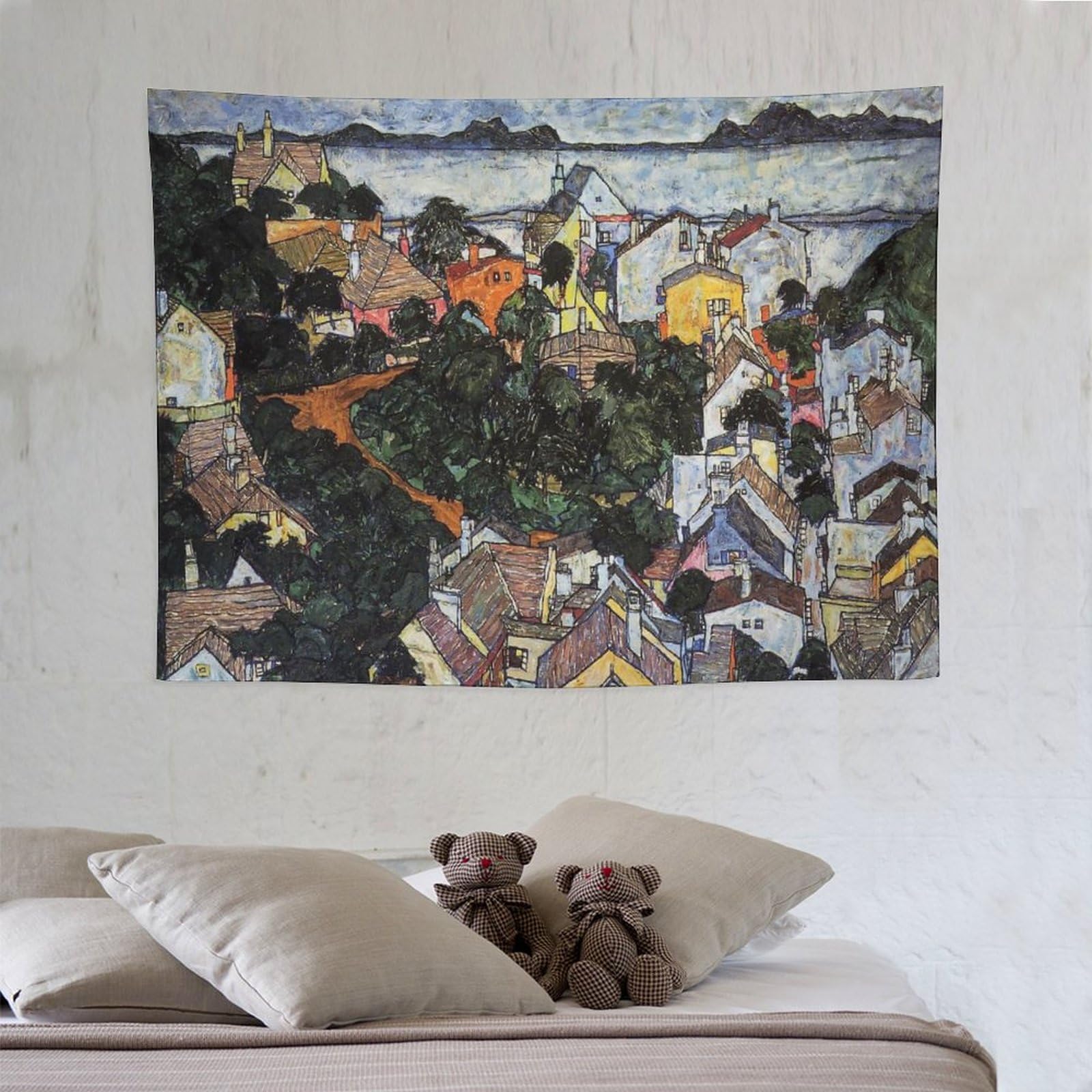 Amazon.co.jp: Egon Schiele エゴン・シーレ (夏風景) 絵画 ポスター 