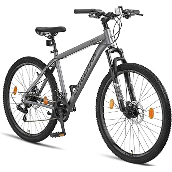 Chillaxx Bike Legend Aluminium 24, 26, 27.5 and 29 Inch Shimano Mountain Bike MTB Bicycle for Boys Girls Men and Women 21 Spe