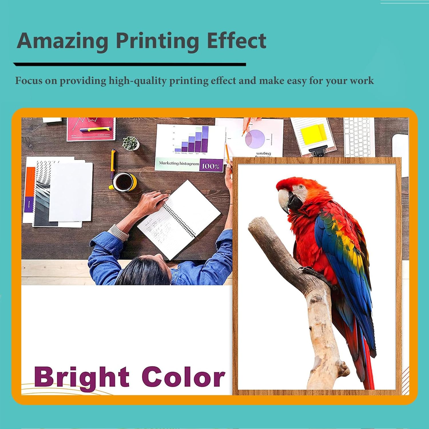 POYRAZ 122 122XL Ink Cartridges for HP 1010 1050 2000 2050 3000 3050 Printers, Inkjet Cartridges Black*2