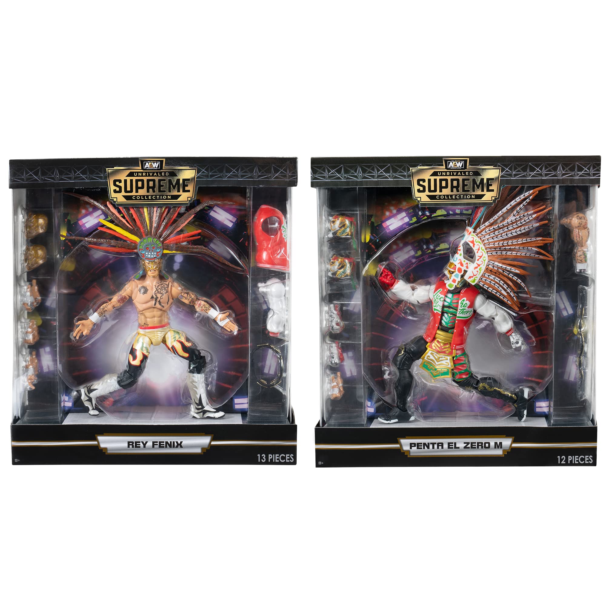 Ringside AEW Supreme Collection 3 - Complete Set of 2 Toy Wrestling Action Figures