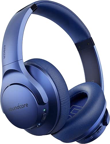 Soundcore Anker Life Q20 Hybrid Active Noise Cancelling Headphones, Wireless