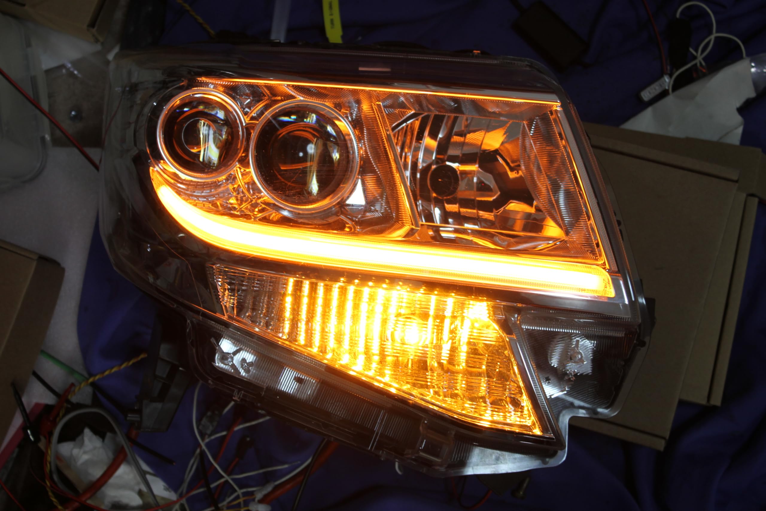 Amazon | タントカスタム LA600S シーケンシャルウインカー 純正アイ 