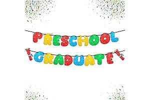 Preschool Graduation Banner - Celebrate the Preschool Class of 2024 Graduation with...