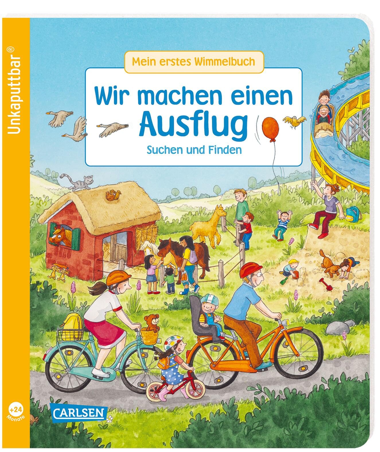Unkaputtbar: Mein erstes Wimmelbuch: Wir machen einen Ausflug: Suchen und Finden | Ein Wimmelbuch für Kinder ab 2 Jahren