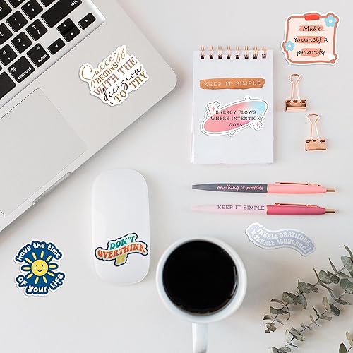 Miniatura 3 de 300 calcomanías holográficas motivacionales positivas para niños, paquete de calcomanías de afirmación para botellas de agua, diarios, cuadernos,