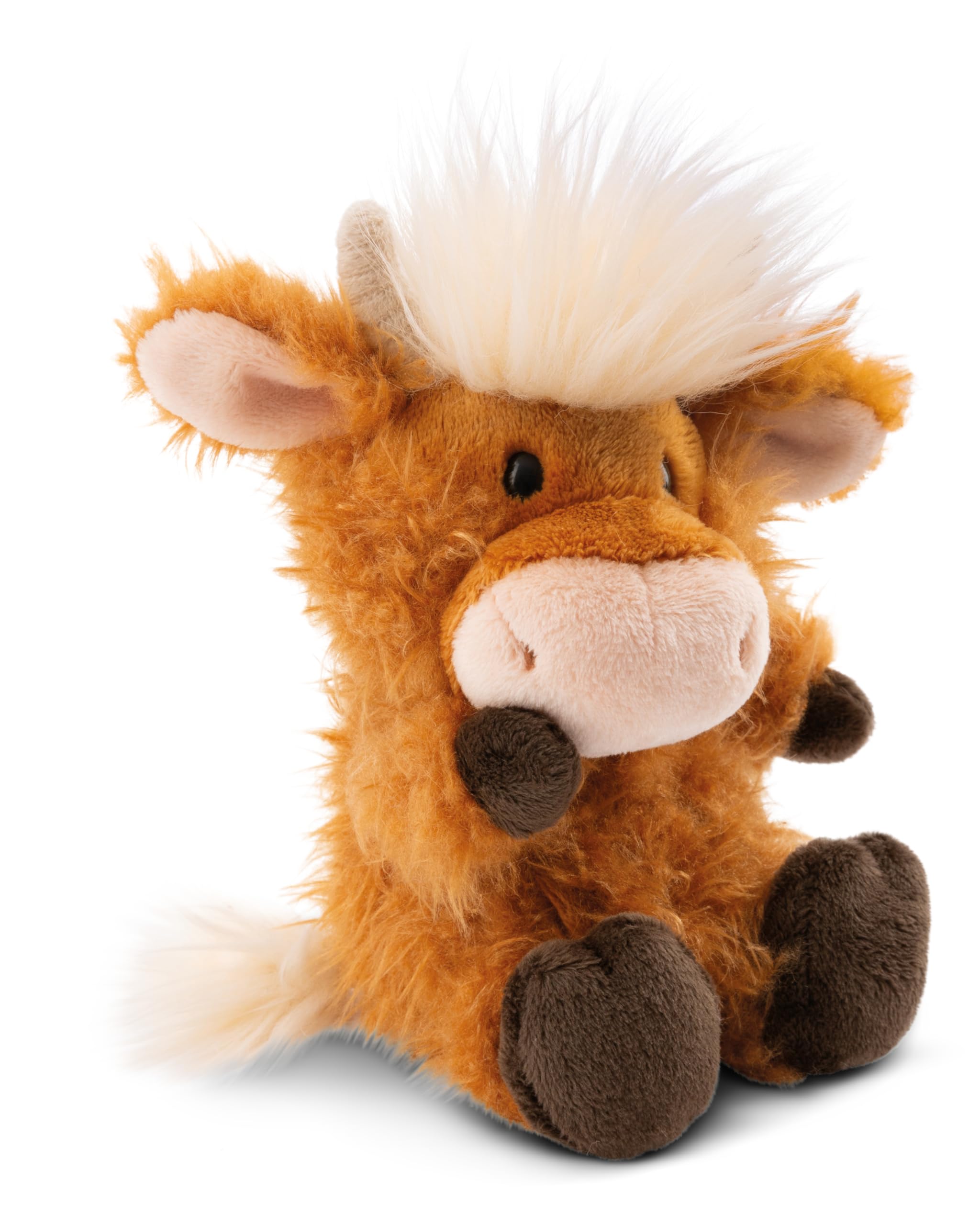 NICI cuddly toy highland cattle McMooray 22cm brown - Cuddly cute plush to snuggle and play with, for children & adults, great gift idea - 61117