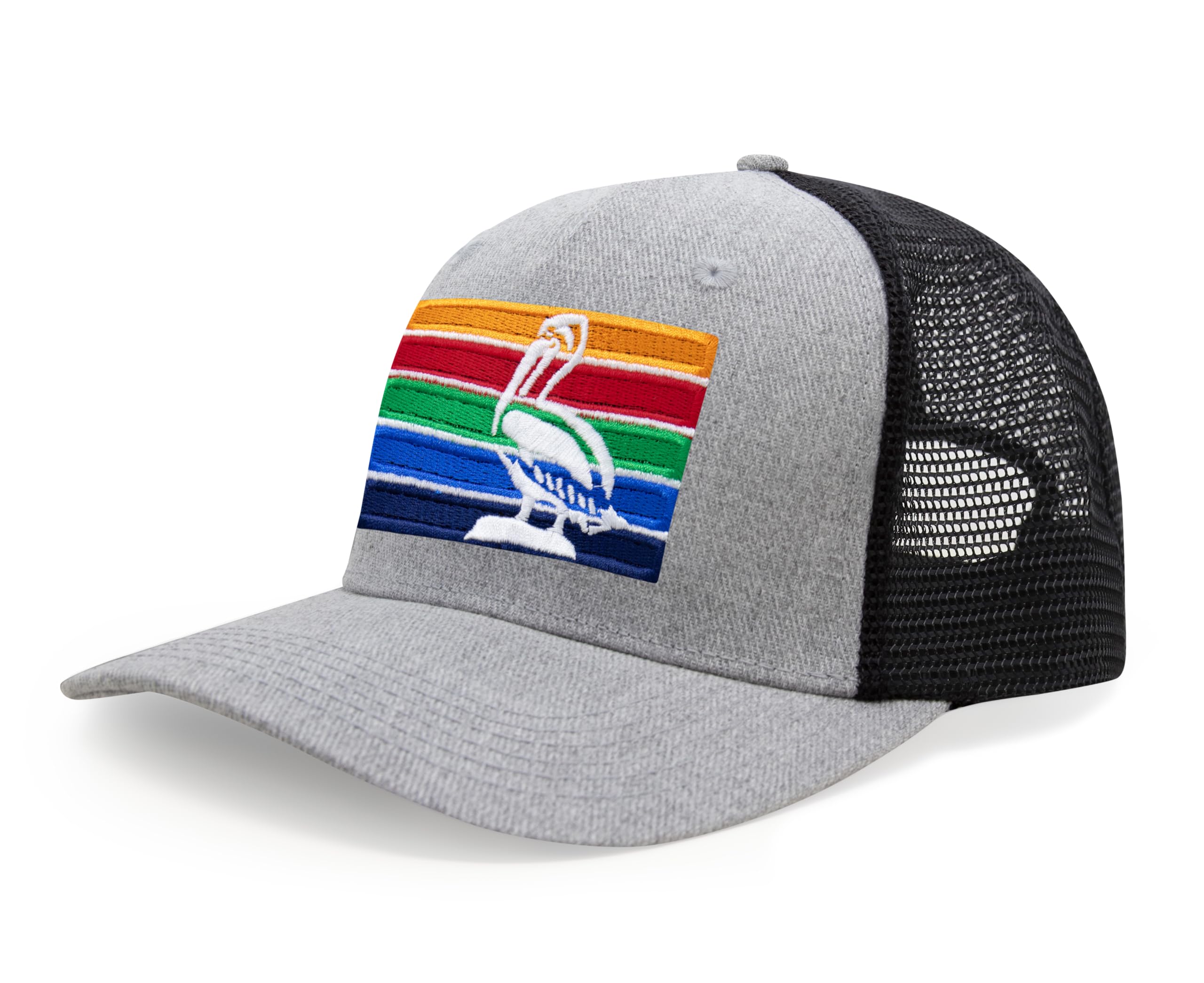 International Tie City Hat for Men and Women, Adjustable Snapback Trucker Baseball Cap with Embroidered Patch