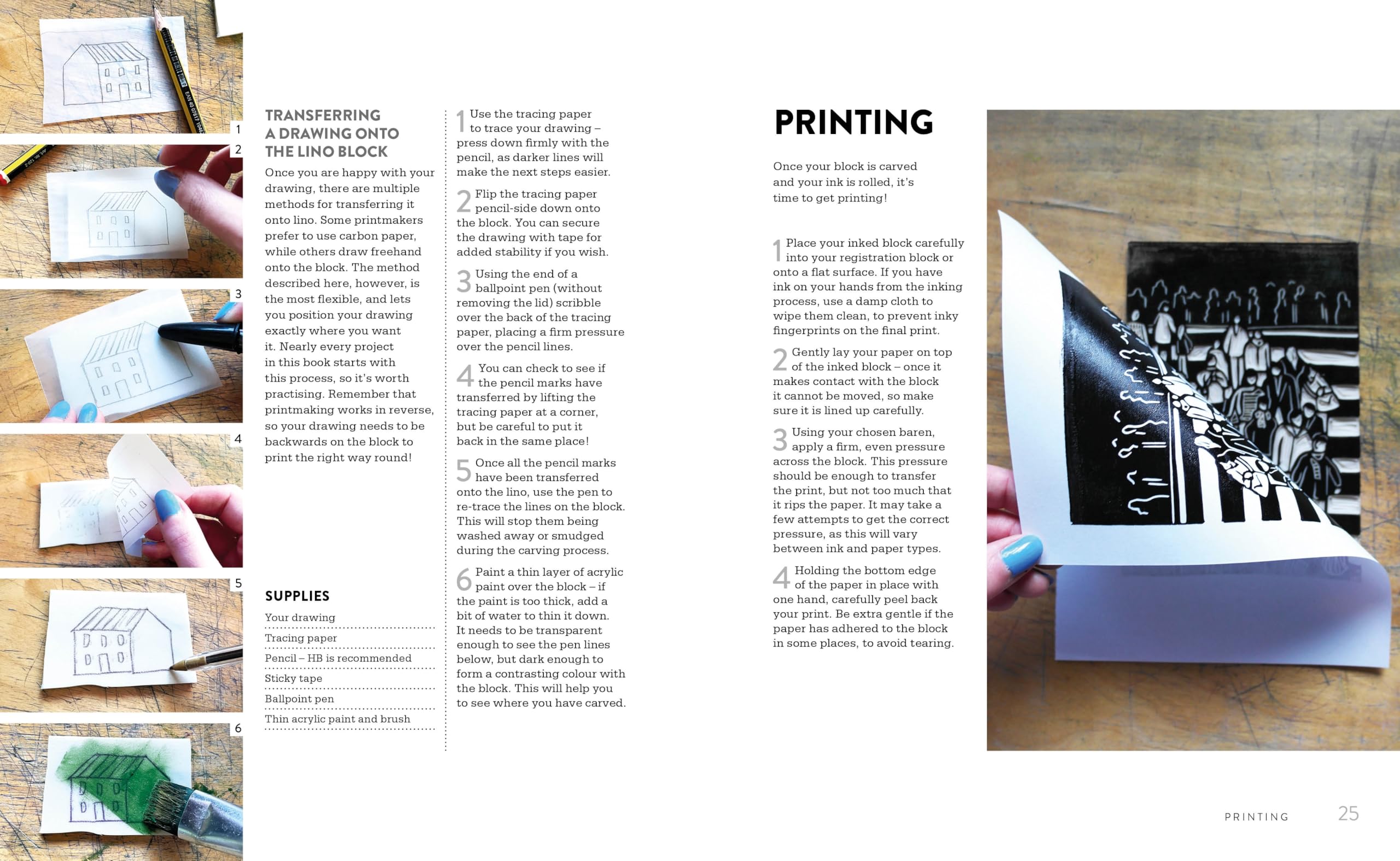 Linocut Printmaking in the City: Tools and Techniques for the Urban Artist (Art in the City)