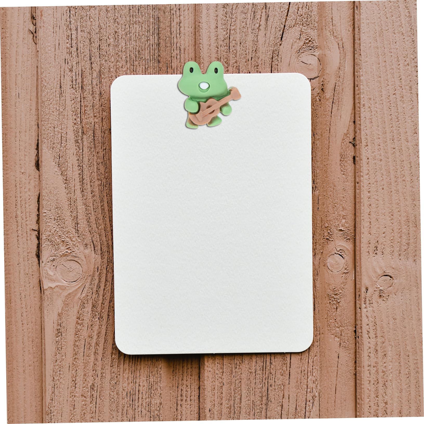 NUOBESTY 80stücke Cartoon Push Dekorative Reißzwecken Für Fotos Notizen Und -projekte Multifunktionale Tiermotiv-pinnadeln Mit Gitarrenfrosch-Design