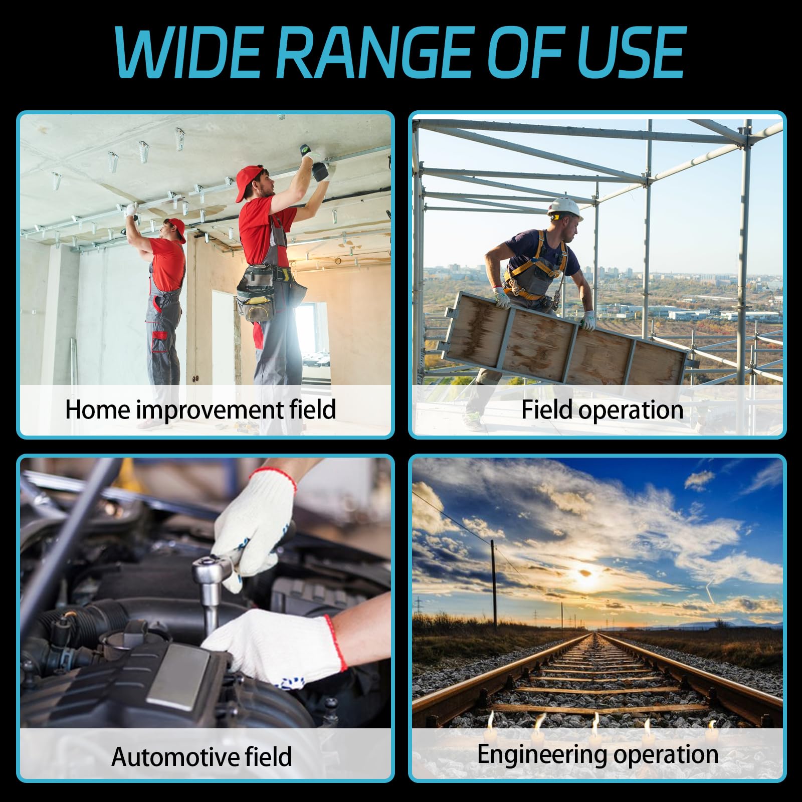 Smerigliatrice dritta batteria, compatibile con Makita 18 V, smerigliatrice professionale senza spazzole, mandrino 6 mm, 4 velocità variabili