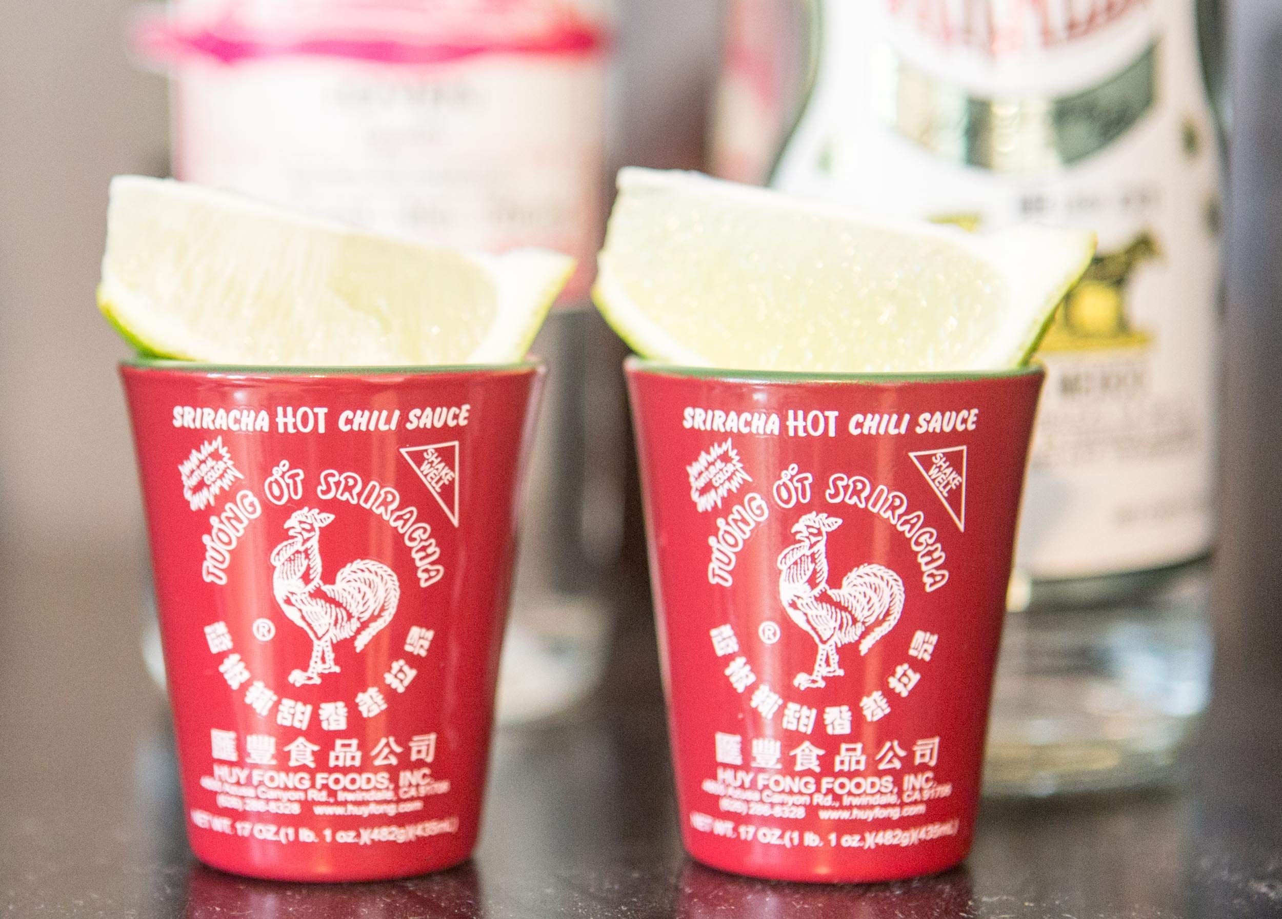 Sriracha Shot Glasses (Set Of 2)