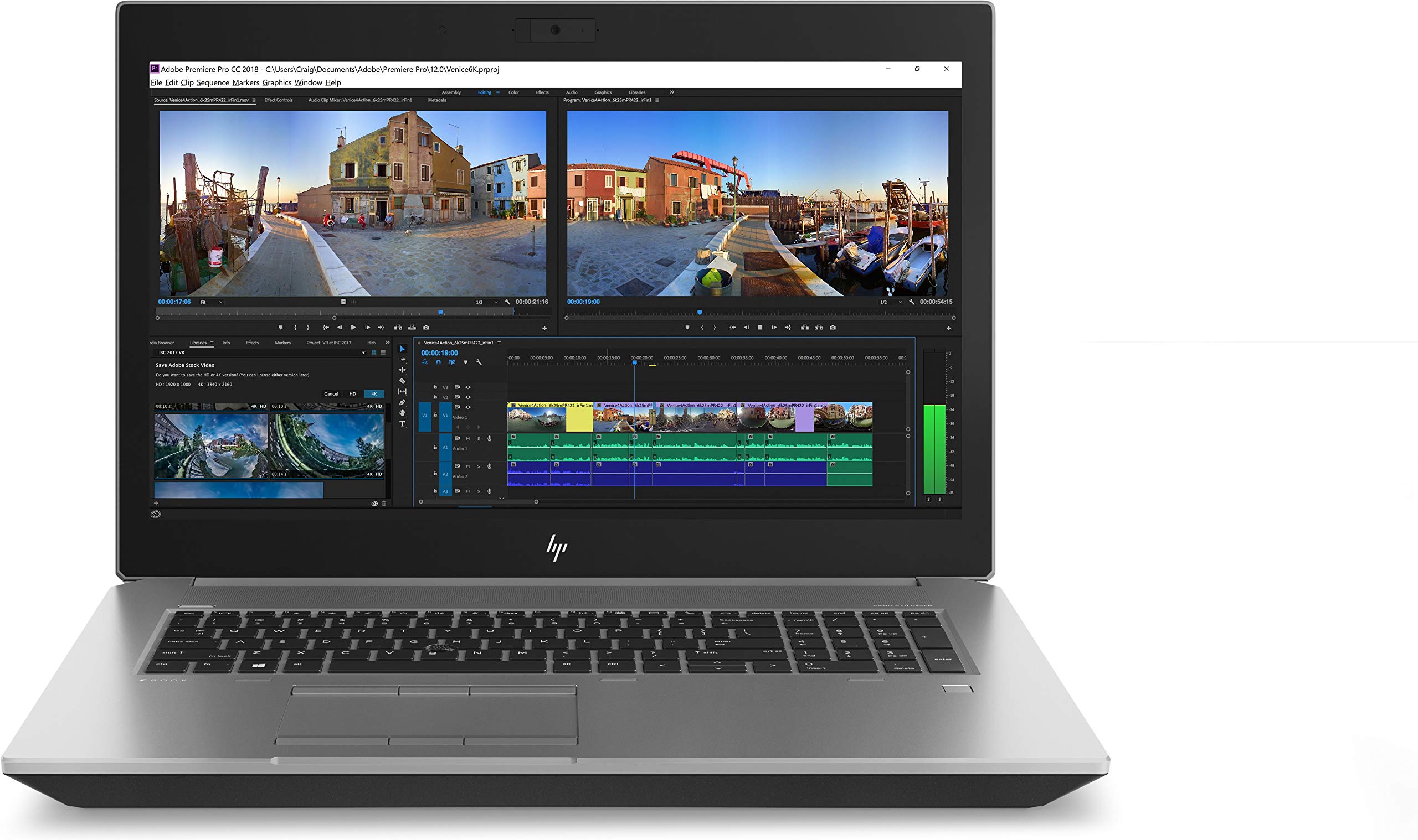 HP ZBook 17 G5 Station de travail mobile 43,9 cm (17.3