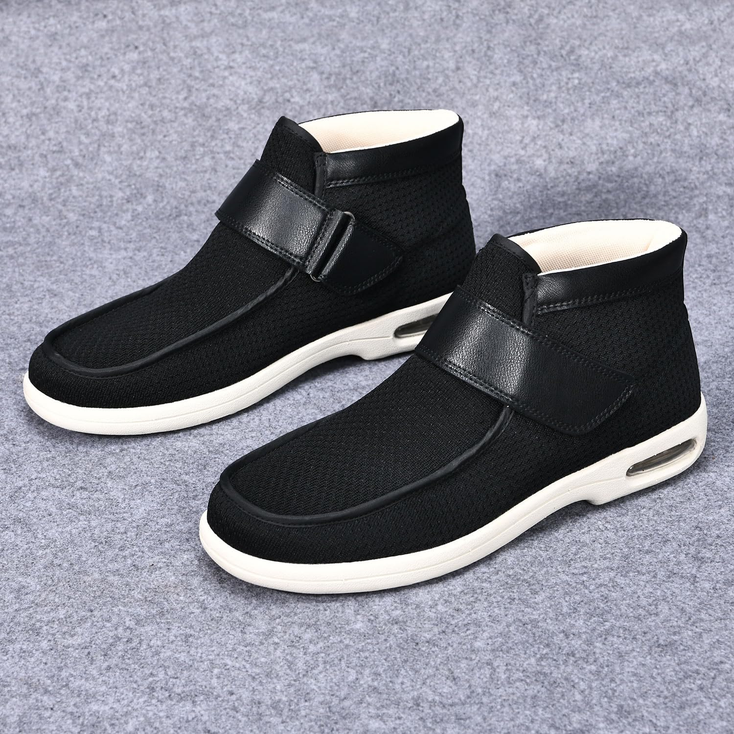 Scarpe Ortopediche Larghe per La Fascite Plantare Scarpe Leggere E Traspiranti per Il Supporto dei Piedi Gonfi per Uomo E Donna Scarpe da Passeggio per Anziani in Memory Foam (A11153)