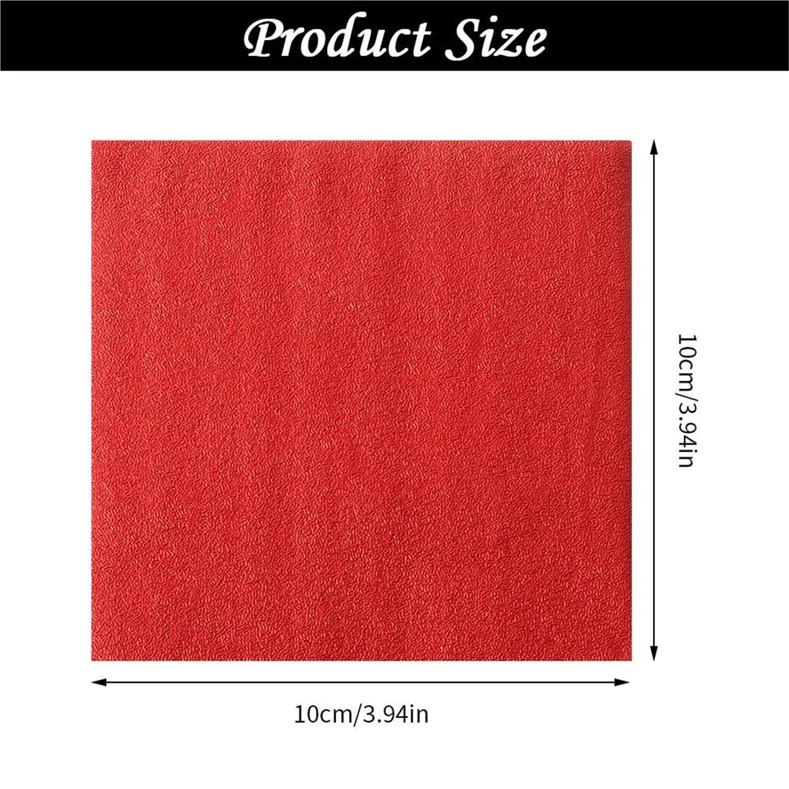 Bonbonpapier aus Folie, 800 Stück, goldenes Aluminiumfolienpapier for selbstgemachte Süßigkeiten, Schokolade, Verpackung, DIY-Bastelverpackungen(Red)