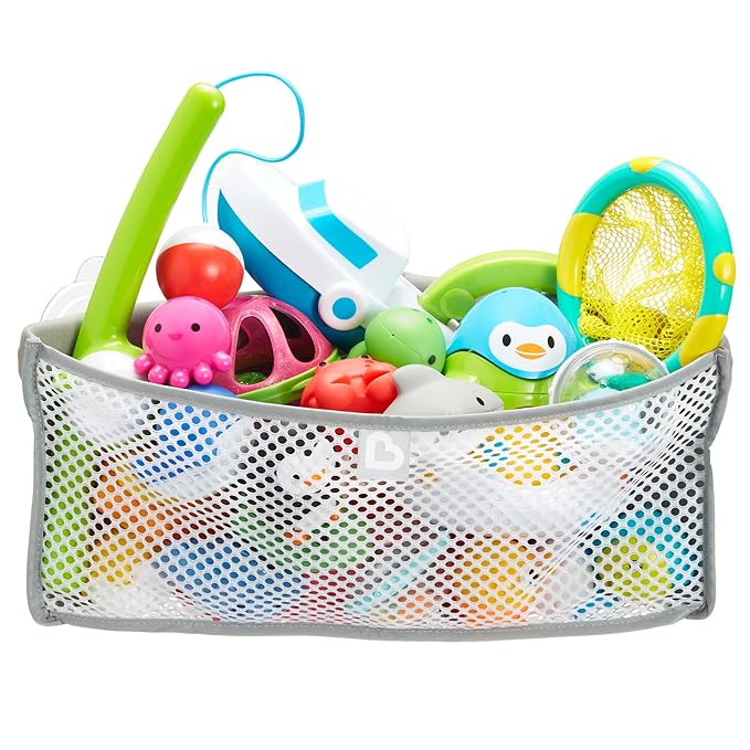 Amazon.com : Munchkin® High 'n Dry™ Corner Bath Toy Organizer and ...