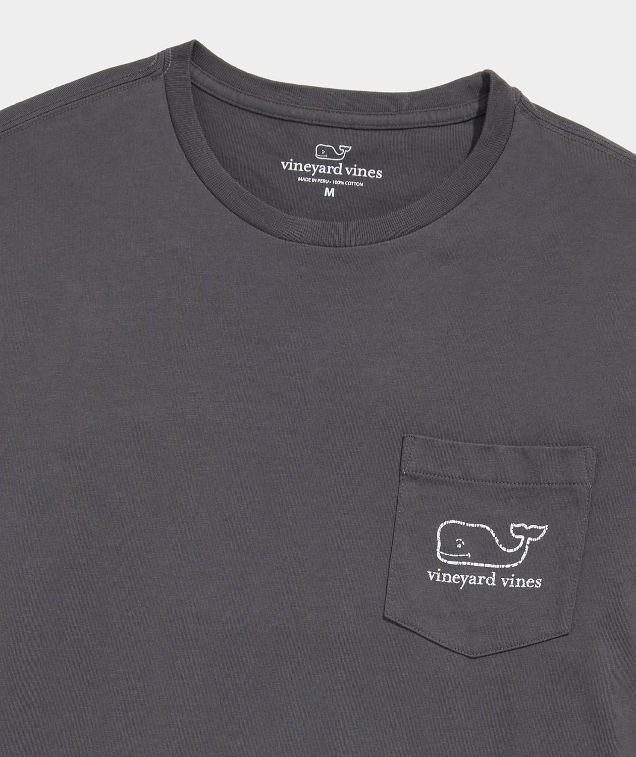 vineyard vines Men's Long Sleeve Vintage Whale Pocket T-Shirt - Image 4
