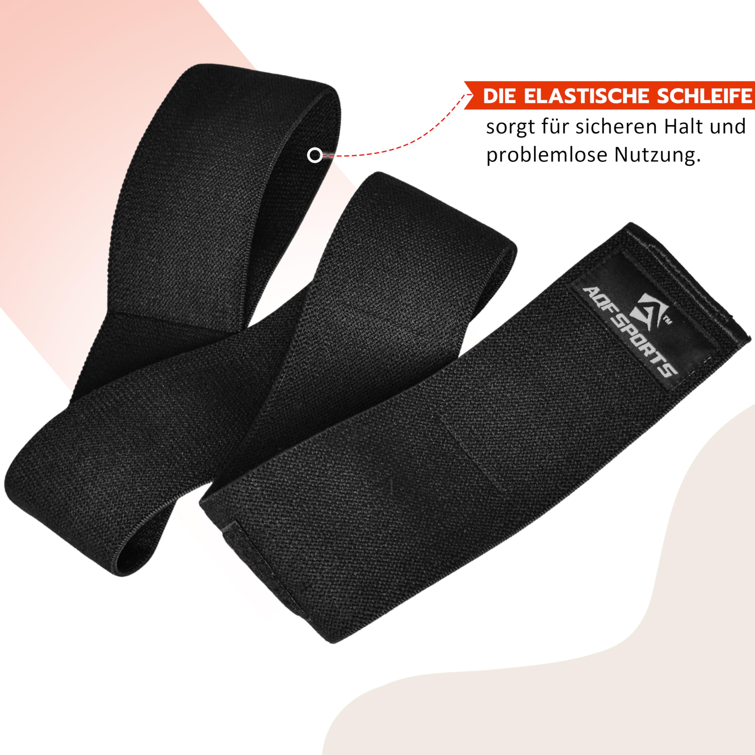 AQF Fitness Ellenbogenbandagen für Gewichtheben (Paar)- 101,6 cm Elastische Bandagen für Kraftsport, Powerlifting Zuverlässige Ellbogenschützer für Bankdrücken & Fitnessstudio Training (Schwarz)