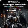 LG Monitor curvo para juegos OLED Ultragear 5K2K WUHD (5120 x 2160) de 45 pulgadas, modo dual, 165Hz, 0.03ms, NVIDIA G-Sync, AMD FreeSync Premium Pro, HDR True Black 400, USB Tipo-C 90W, DP2.1 6