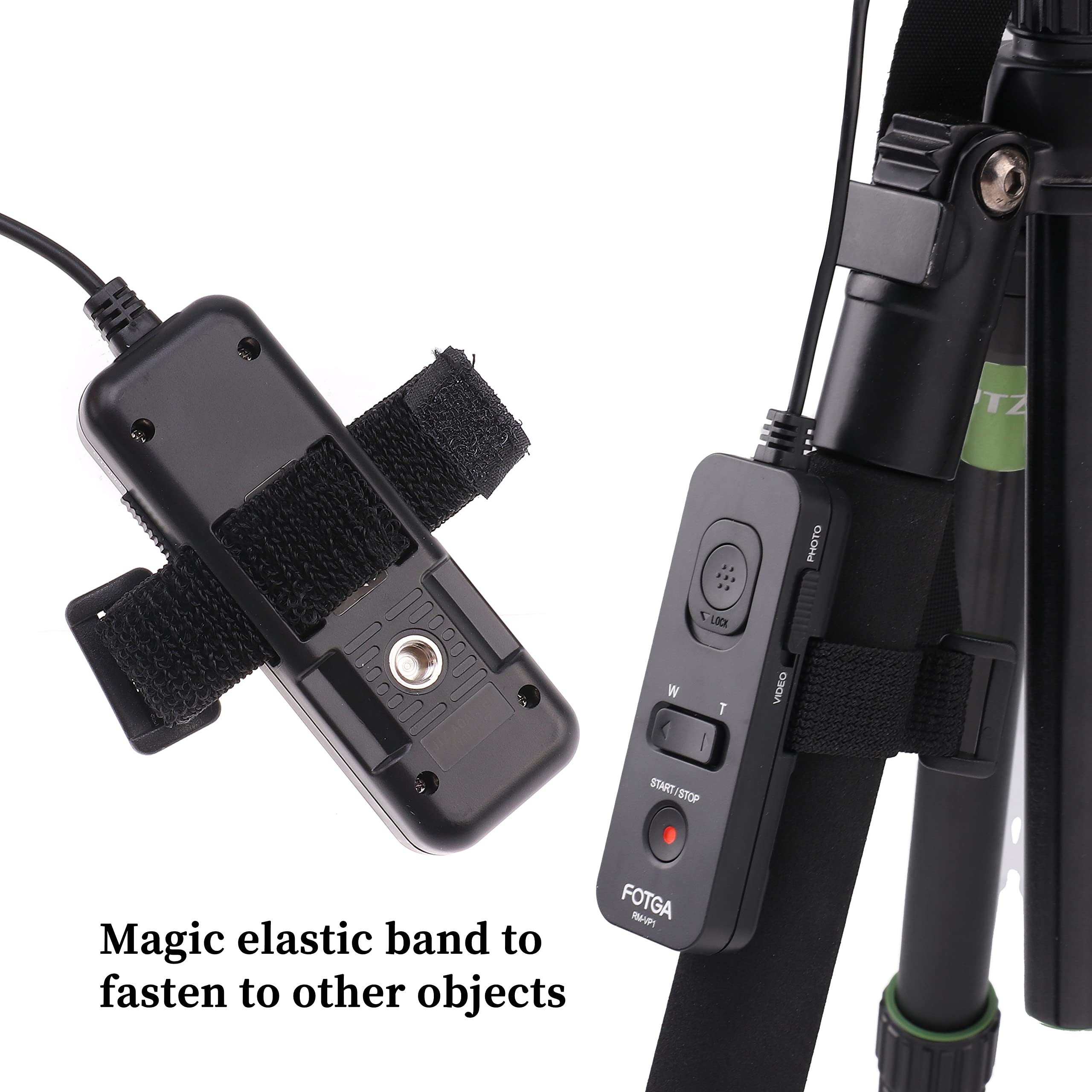 Hersmay 49 "telecomando otturatore cavo di rilascio per Panasonic GH2 GH3 GH4 GH5 GH5s GH6 fotocamera sostituire per RM-VP1
