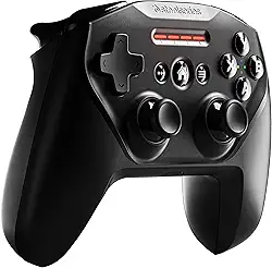 SteelSeries Controlador móvel de jogos Nimbus+ Bluetooth com suporte para iPhone, vida útil da bateria acima de 50 horas, licenciado pela Apple, feito para iOS, iPadOS, tvOS