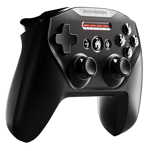 SteelSeries Nimbus+ - Controlador móvil Bluetooth para juegos con soporte para iPhone + hasta 4 meses gratis de Apple Arcade, batería de más de 50