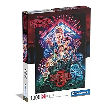 Clementoni 39653 Jigsaw Puzzle Stranger Things 1000 Pieces