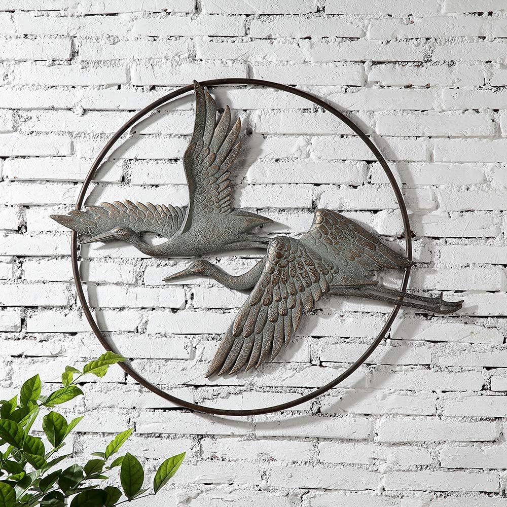 SPI Herons in Flight Garden Wall Hanging