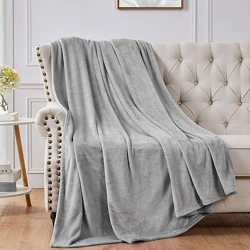 Miniatura 8 de Manta de forro Walensee de felpa, ligera, de microfibra súper suave, para sofá, cama, ultralujosa, cálida y acogedora para todas las estaciones