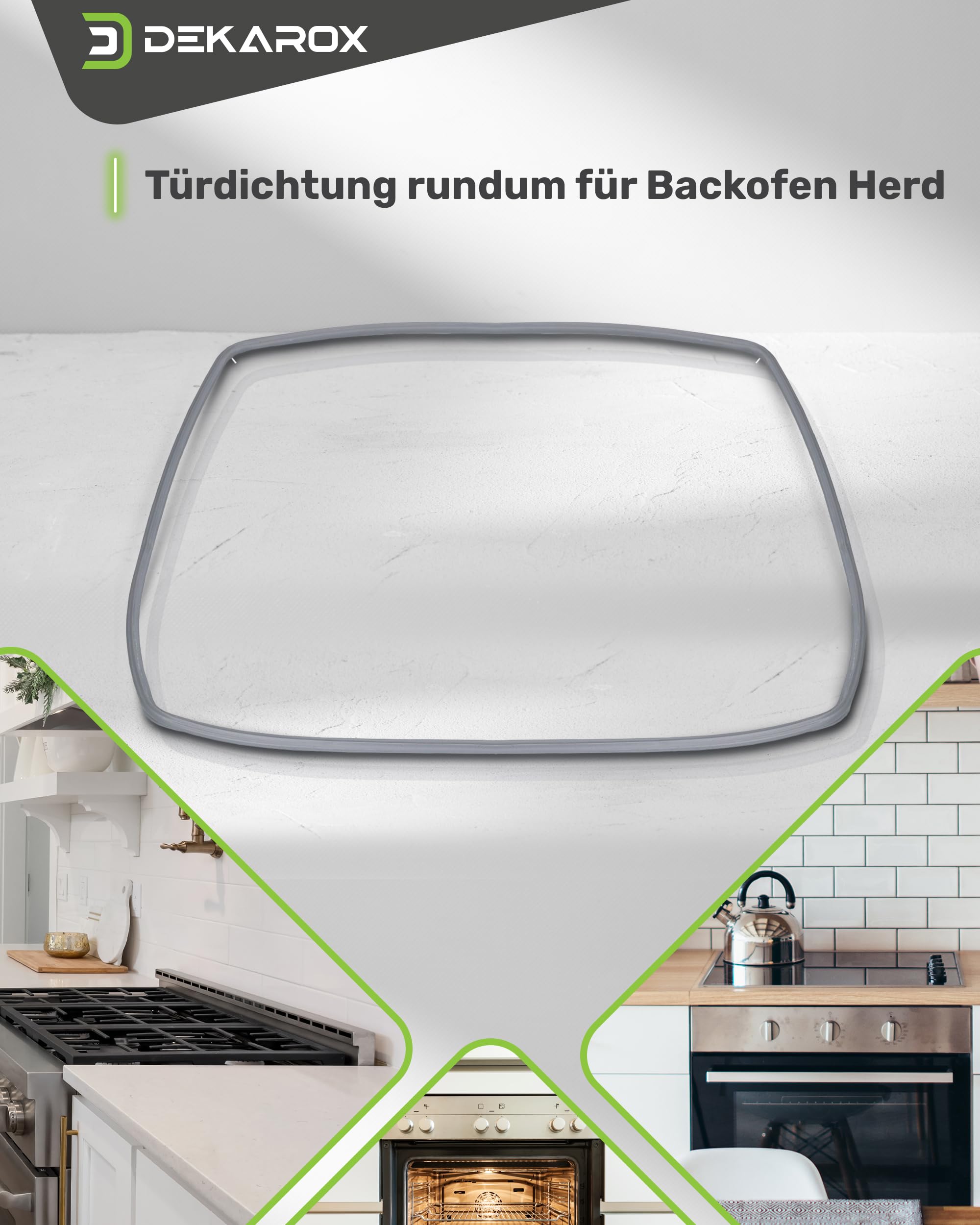 BEKO Ofentür-Innendichtung – Ersatzdichtung Für Innere Tür, Passend Für Viele Beko-Modelle