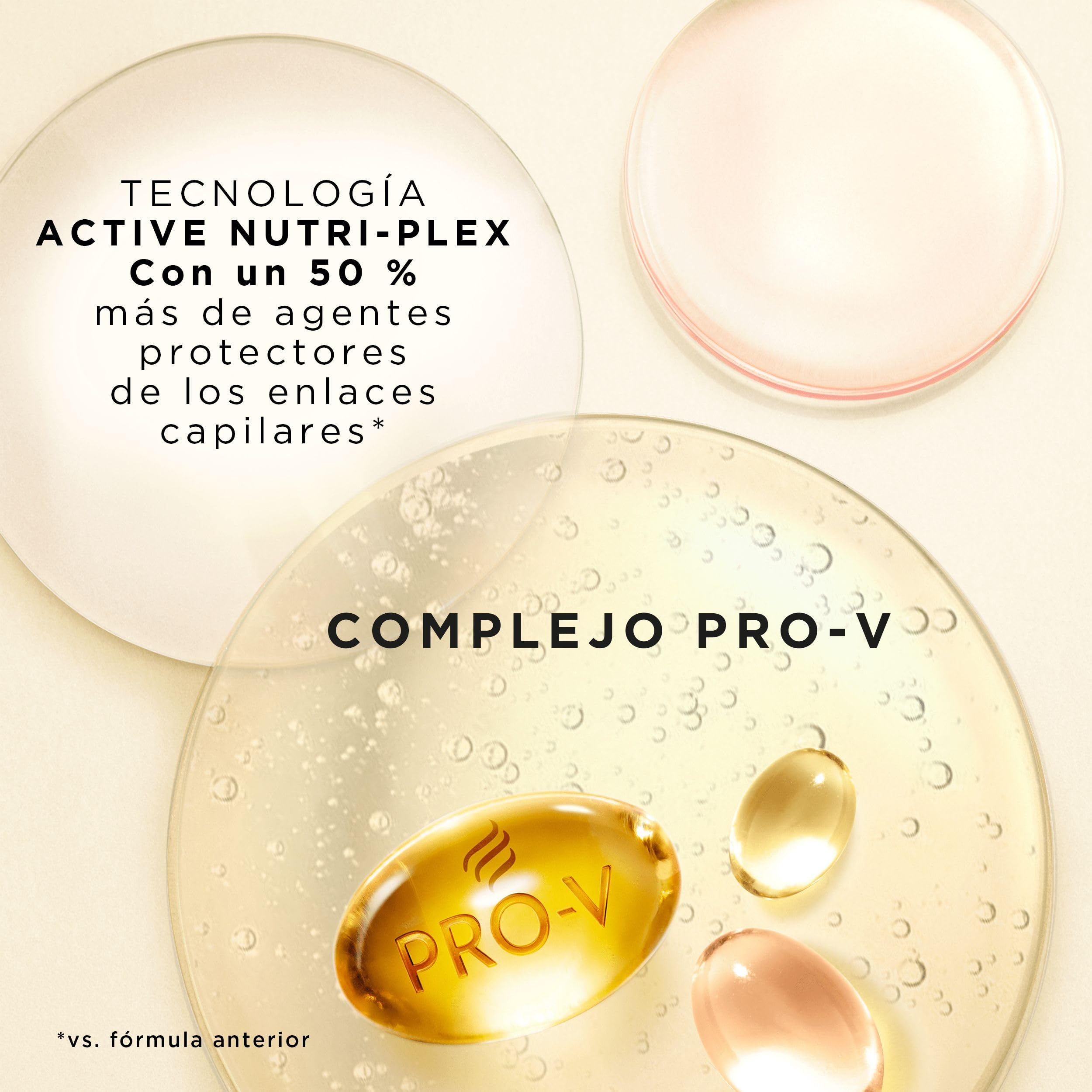 Pantene Pro-V Champú 3 en 1 Suave & Liso 300 ml