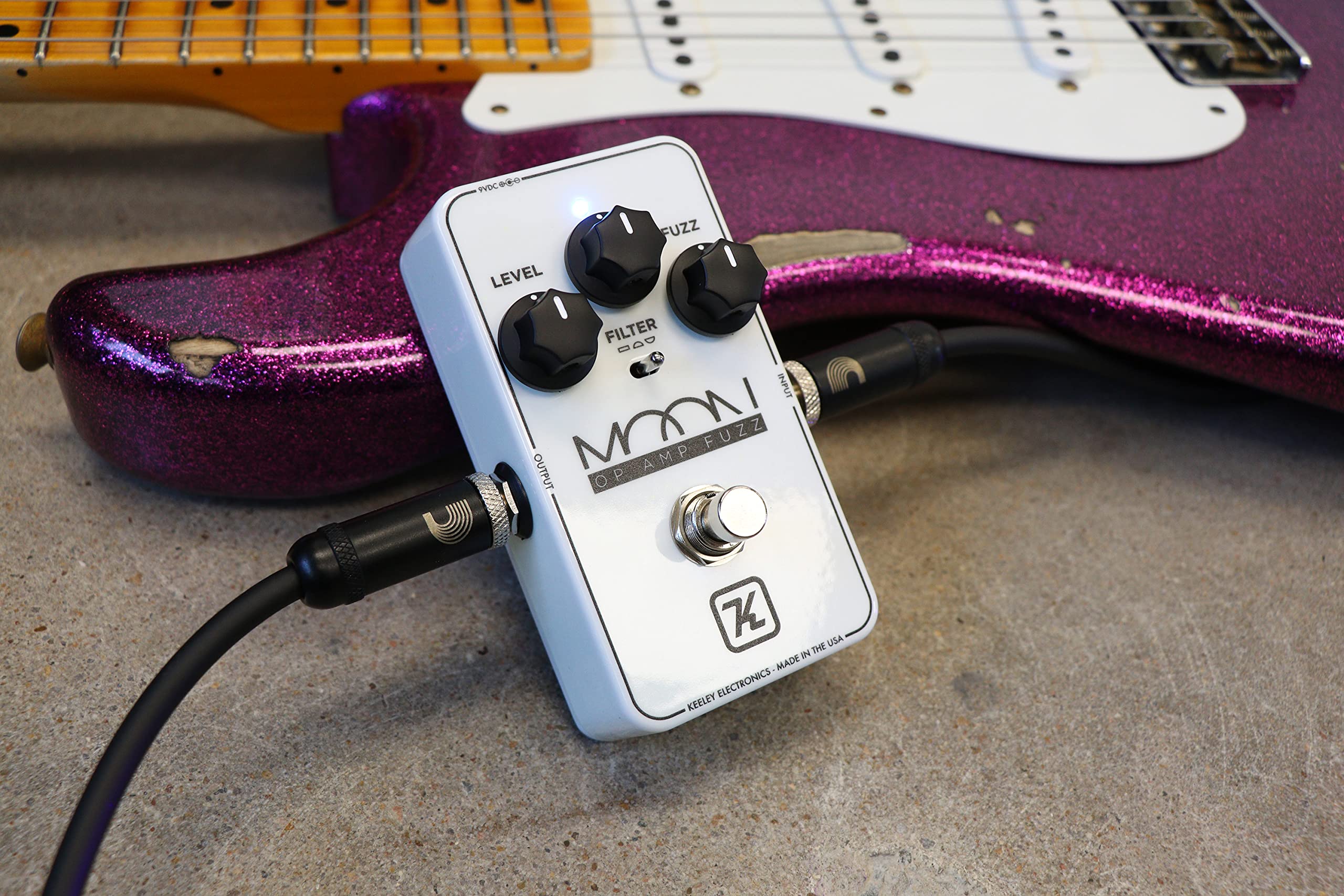 Keeley Moon Glow Op Amp Fuzz Pedal