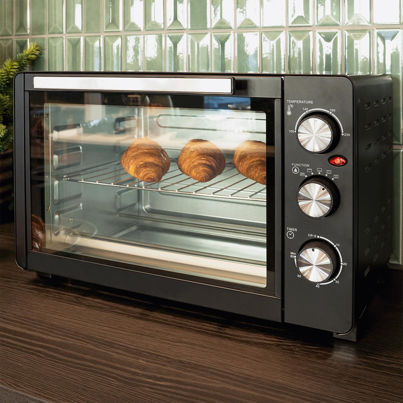 Mestic Camping Horno de convección MHO-130 30L